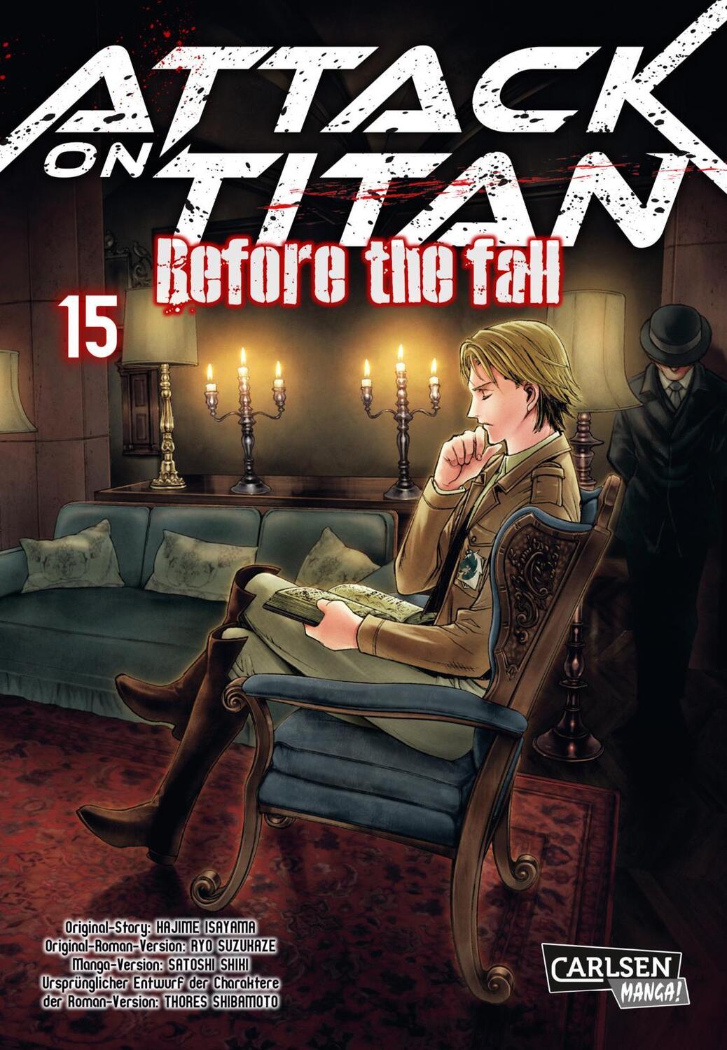 Cover: 9783551746399 | Attack on Titan - Before the Fall 15 | Hajime Isayama (u. a.) | Buch