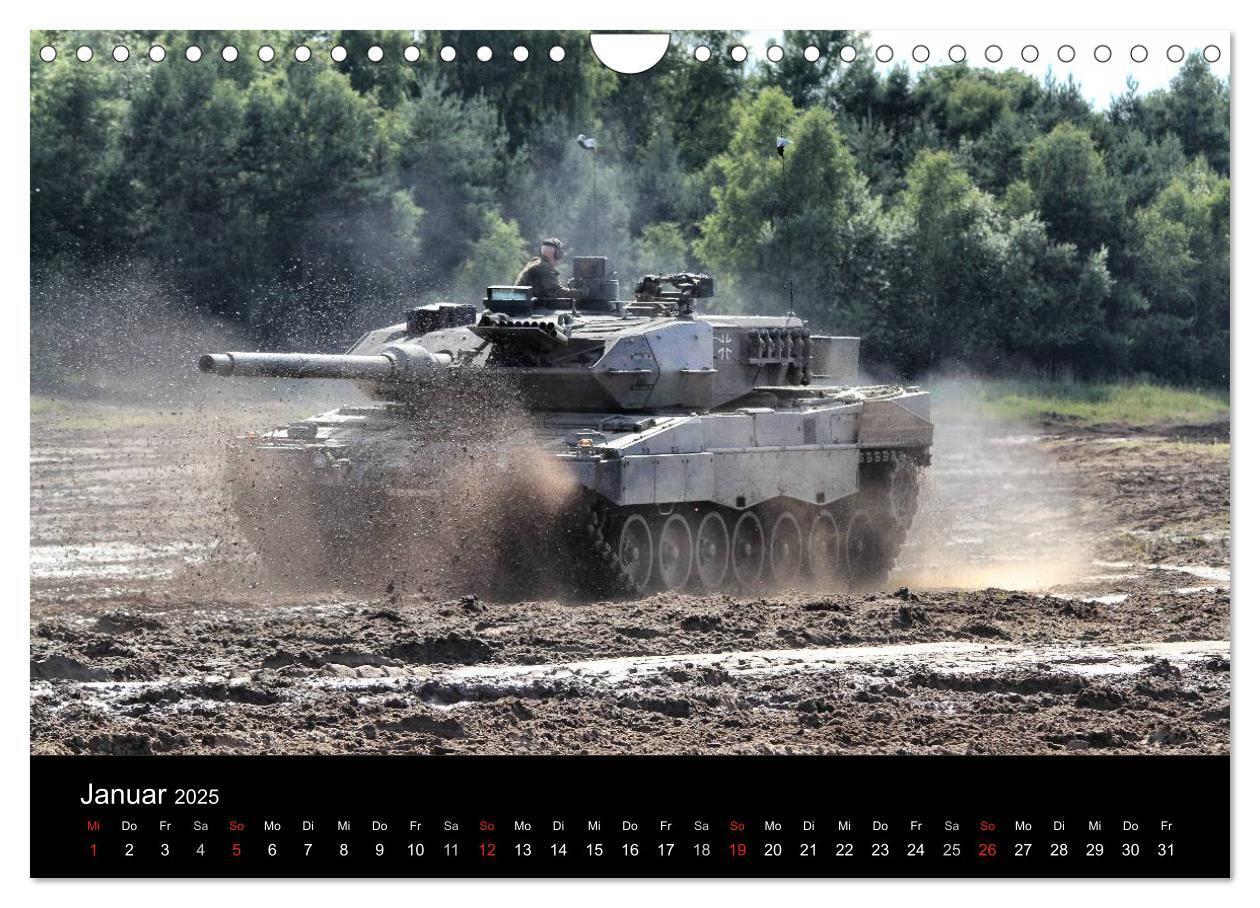 Bild: 9783435836253 | Panzerstahl auf der Heide ¿ Das Heer legt wieder los (Wandkalender...