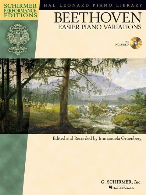Cover: 9781458419248 | Ludwig Van Beethoven - Easier Piano Variations: With Access to...