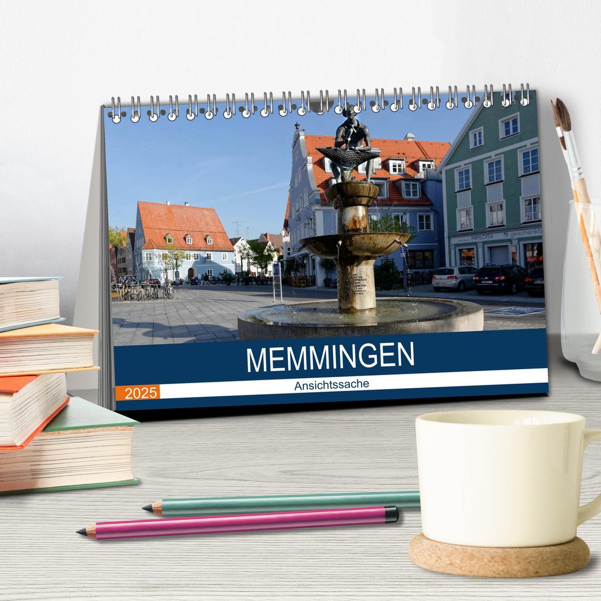 Bild: 9783435272020 | Memmingen - Ansichtssache (Tischkalender 2025 DIN A5 quer),...