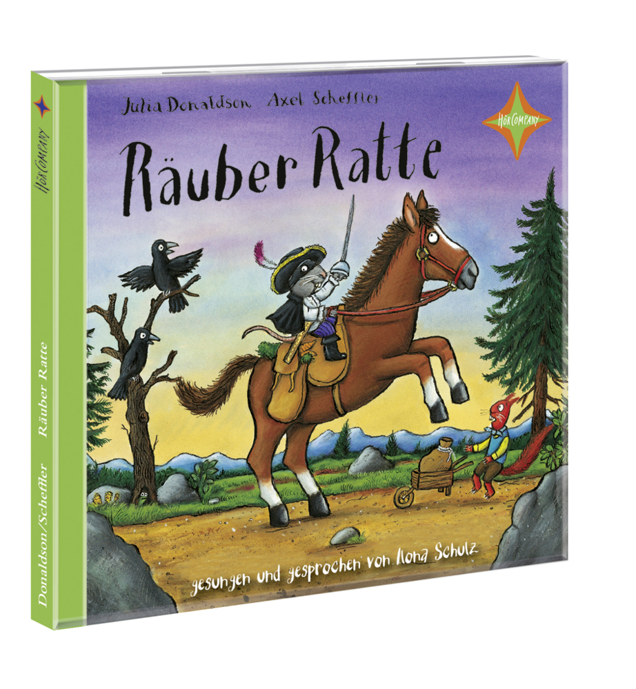 Cover: 9783945709757 | Räuber Ratte, 1 Audio-CD | Julia Donaldson (u. a.) | Audio-CD | 2018