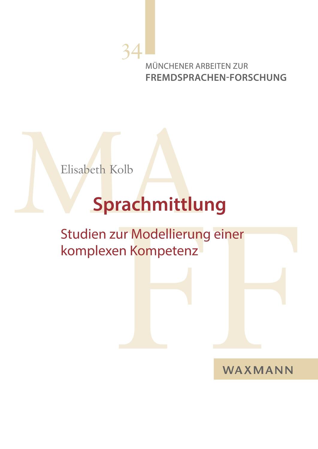 Cover: 9783830934080 | Sprachmittlung | Studien zur Modellierung einer komplexen Kompetenz
