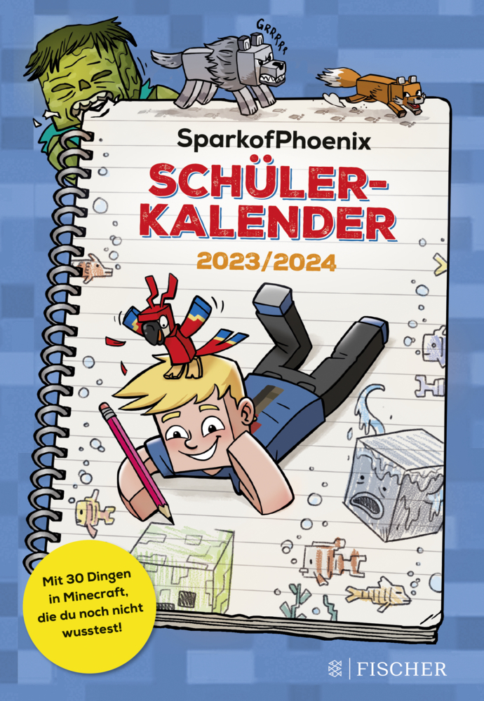 Cover: 9783733550318 | SparkofPhoenix Schülerkalender 2023/2024 | SparkofPhoenix | Kalender