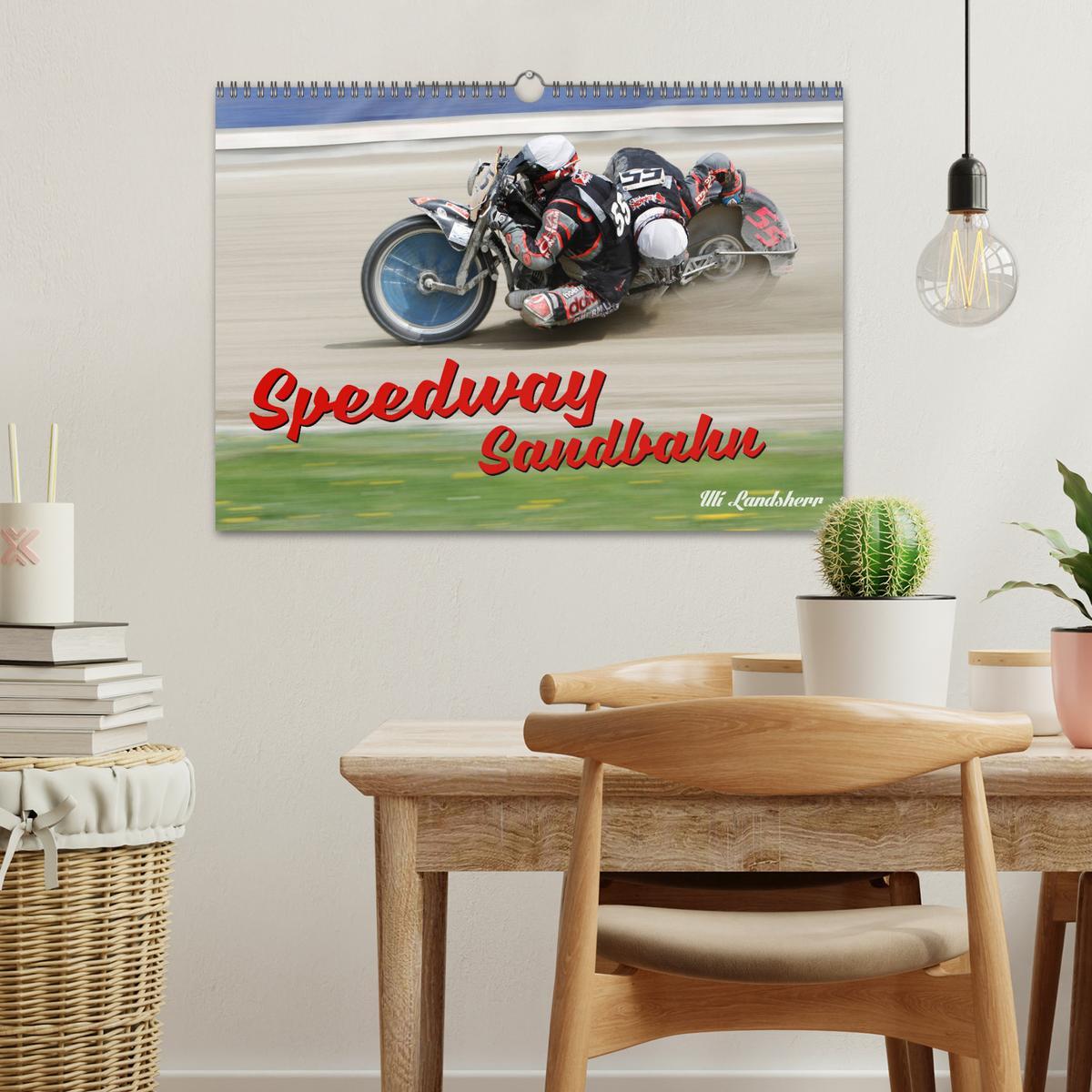 Bild: 9783435130788 | Speedway Sandbahn (Wandkalender 2025 DIN A3 quer), CALVENDO...