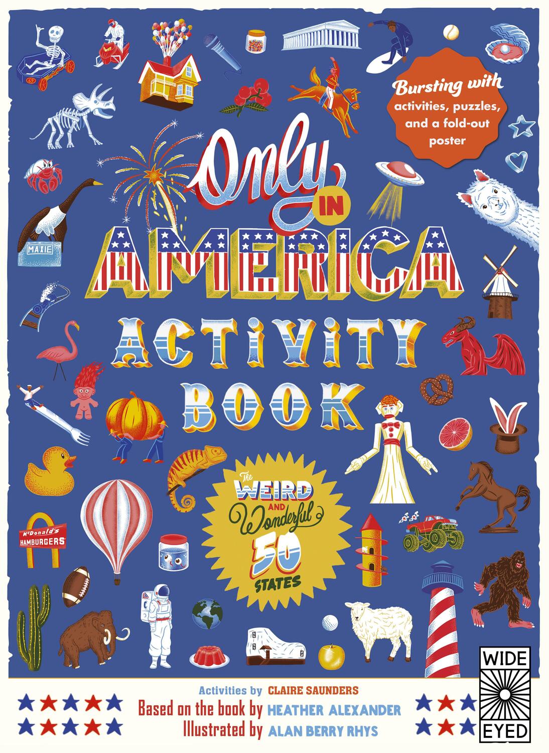 Cover: 9780711272897 | Only in America Activity Book | Claire Saunders (u. a.) | Taschenbuch