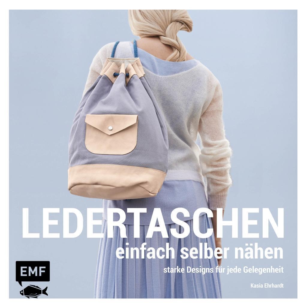 Cover: 9783863554309 | Ledertaschen einfach selber nähen | Kasia Erhardt | Buch | Deutsch