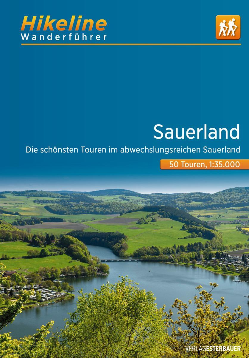 Cover: 9783711100917 | Wanderführer Sauerland | Esterbauer Verlag | Taschenbuch | Deutsch