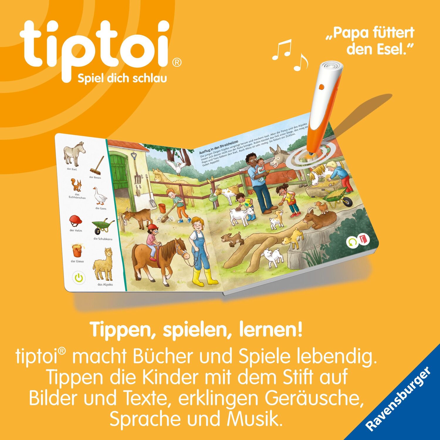 Bild: 9783473492909 | tiptoi® Suchen und Entdecken: Meine Tiere | Sandra Grimm | Buch | 2024