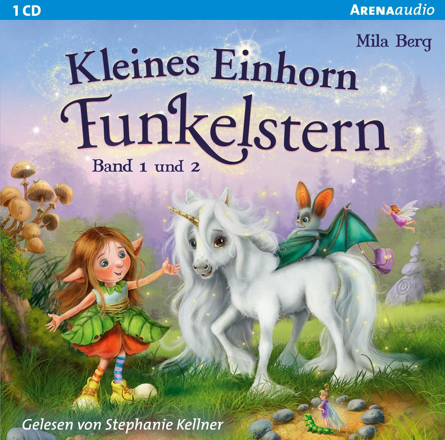 Cover: 9783401241166 | Kleines Einhorn Funkelstern (Band 1 und 2) | Mila Berg | Audio-CD