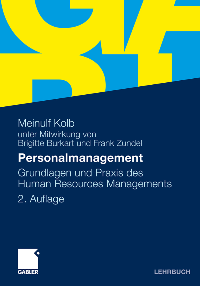 Cover: 9783834918536 | Personalmanagement | Meinulf Kolb | Taschenbuch | x | Deutsch | 2010