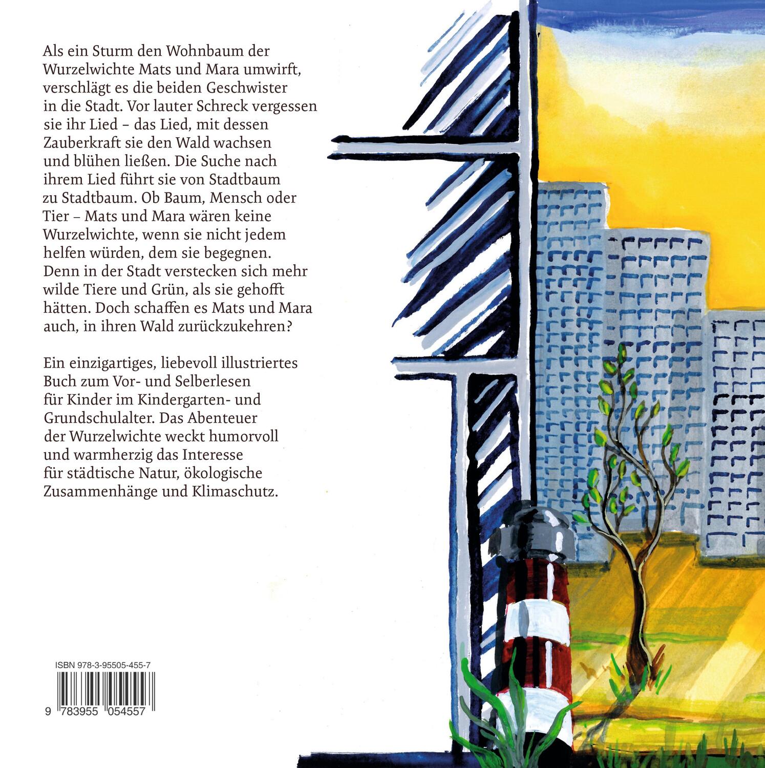 Rückseite: 9783955054557 | Der Wald kommt in die Stadt | Anke Klaaßen (u. a.) | Buch | 104 S.
