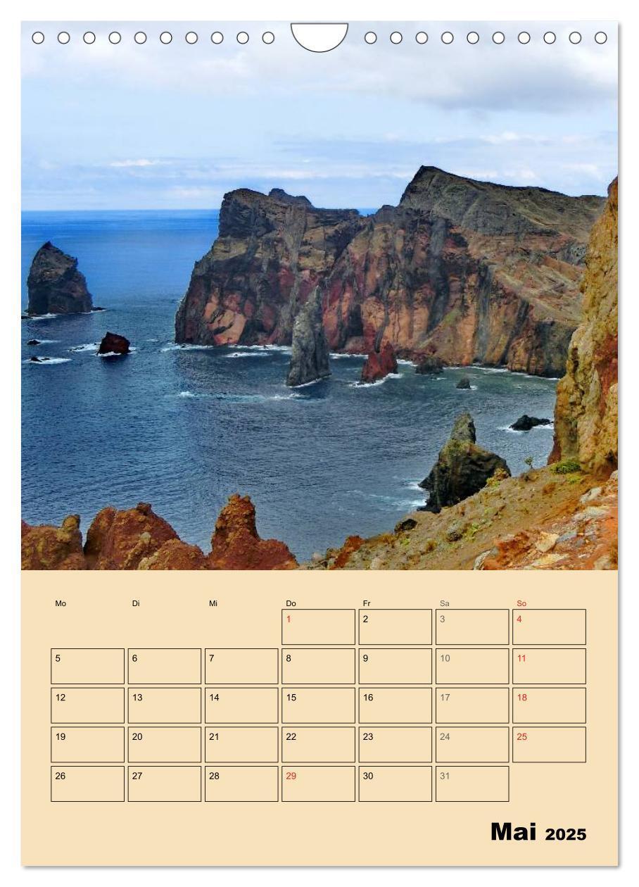 Bild: 9783457053263 | Abenteuer Madeira (Wandkalender 2025 DIN A4 hoch), CALVENDO...