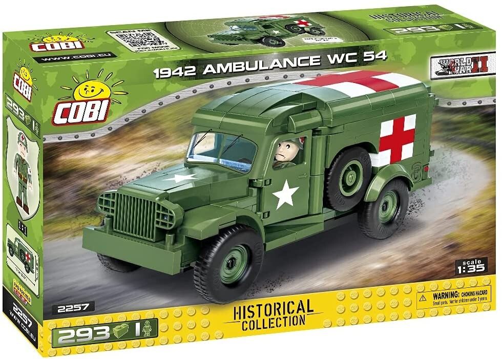 Cover: 5902251022570 | COBI 2257 - Historical Collection, 1942 Ambulance WC 54,...