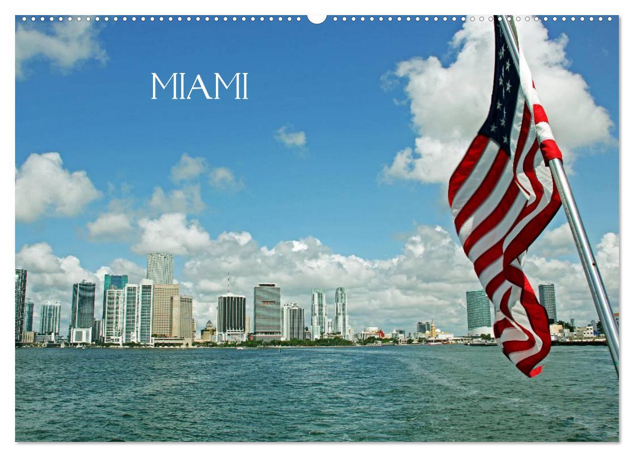 Cover: 9783435827756 | MIAMI (Wandkalender 2025 DIN A2 quer), CALVENDO Monatskalender | Damm