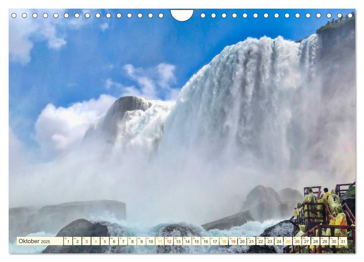 Bild: 9783435568338 | Niagarafälle - American Falls und Horseshoe Fall (Wandkalender 2025...