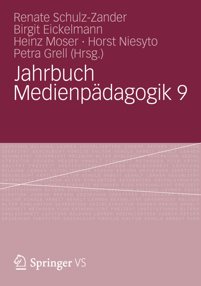 Cover: 9783531181196 | Jahrbuch Medienpädagogik. Bd.9 | Renate Schulz-Zander (u. a.) | Buch