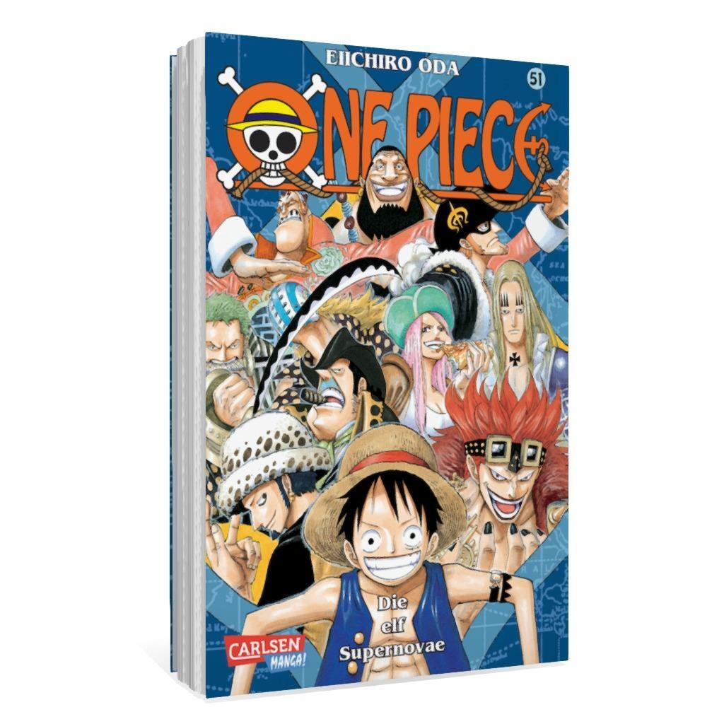 Bild: 9783551758309 | One Piece 51. Die elf Supernovae | Eiichiro Oda | Taschenbuch | 224 S.