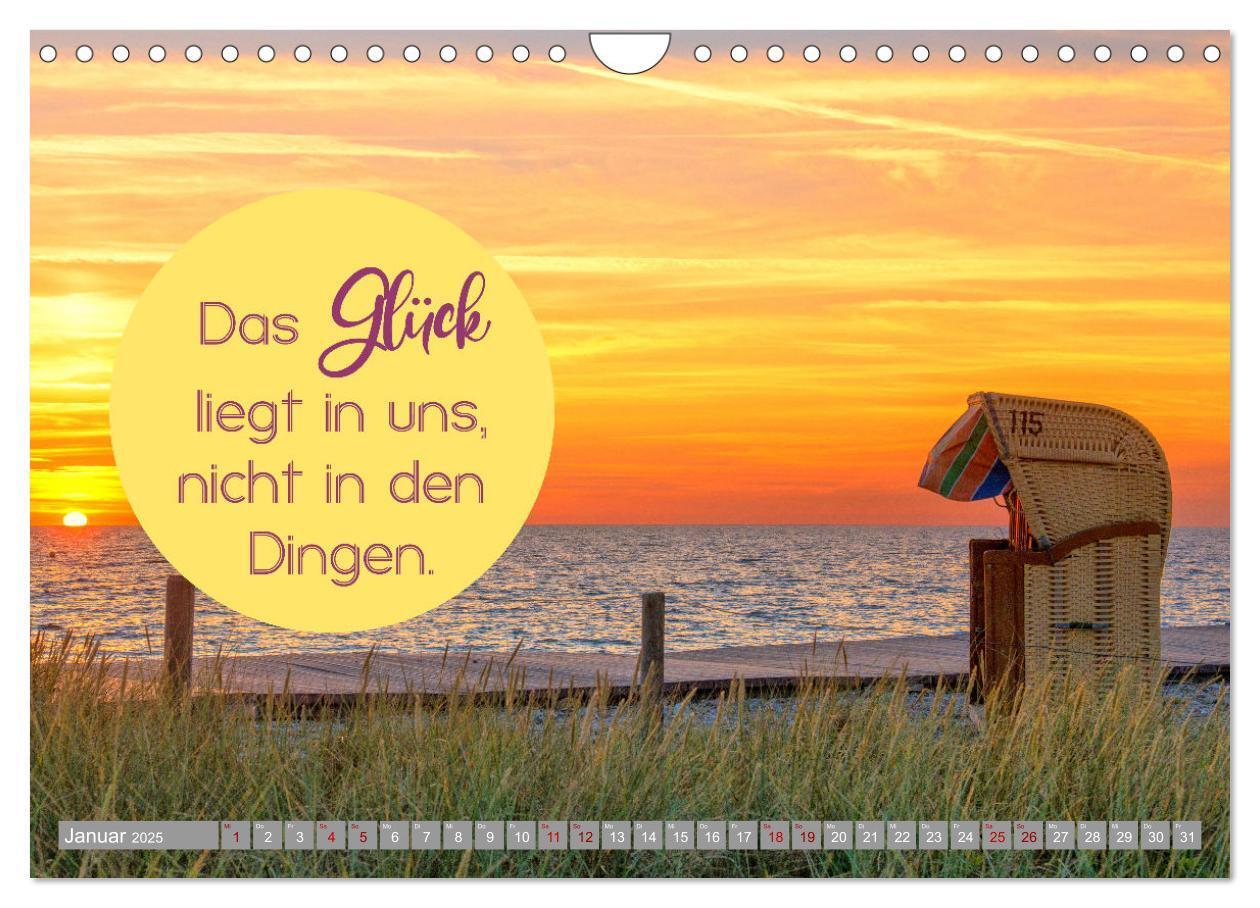 Bild: 9783435067152 | ACHTSAMKEIT - Wege des Glücks (Wandkalender 2025 DIN A4 quer),...