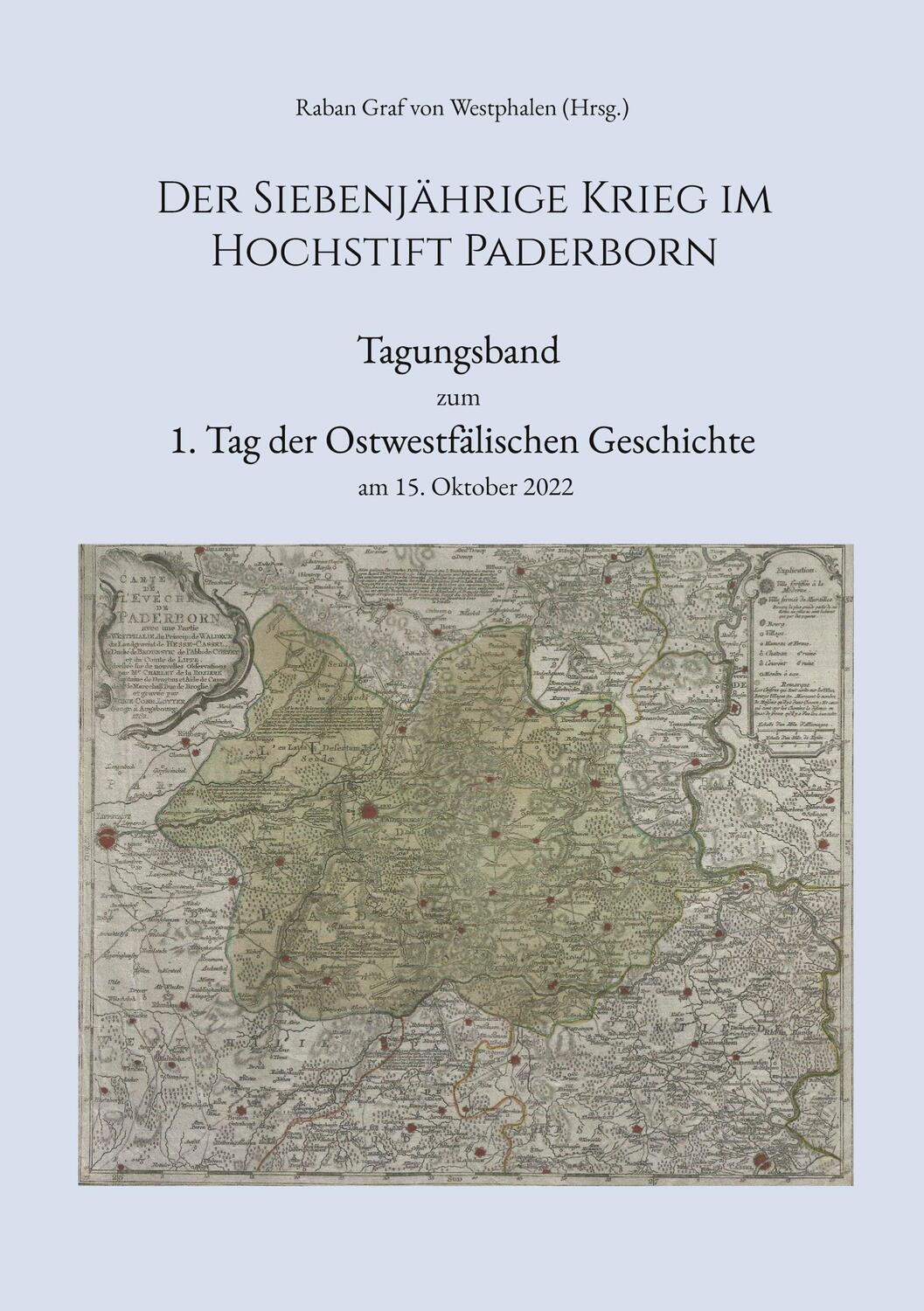 Cover: 9783757828790 | Der Siebenjährige Krieg im Hochstift Paderborn | Thomas Thalmaier