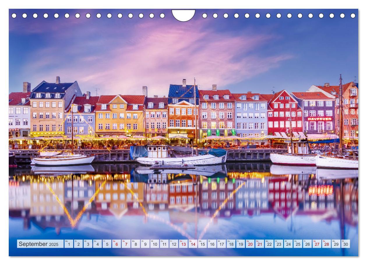 Bild: 9783383911989 | KOPENHAGEN Malerisches Stadtherz (Wandkalender 2025 DIN A4 quer),...