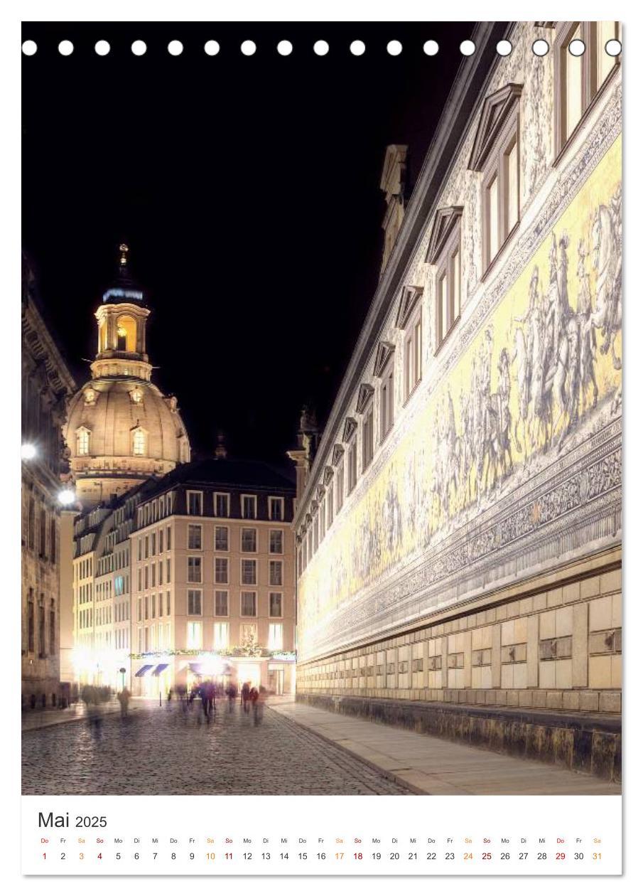 Bild: 9783435880447 | Highlights in Dresden (Tischkalender 2025 DIN A5 hoch), CALVENDO...