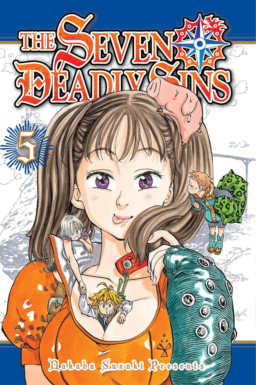 Cover: 9781612629292 | The Seven Deadly Sins 5 | Nakaba Suzuki | Taschenbuch | Englisch