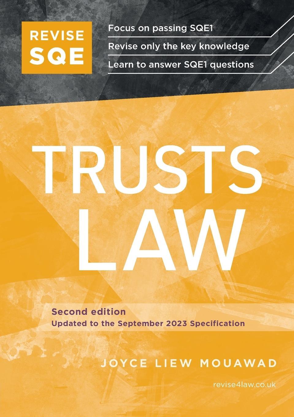 Cover: 9781914213861 | Revise SQE Trusts Law | SQE1 Revision Guide 2nd ed | Mouawad | Buch