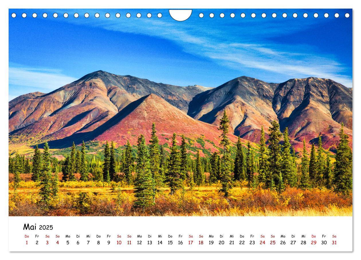 Bild: 9783435248995 | Alaska und Yukon, endlose Freiheit erleben (Wandkalender 2025 DIN...