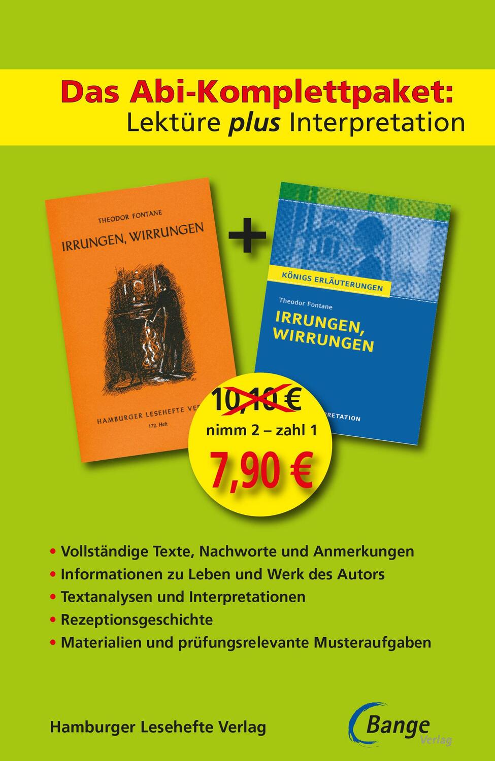 Cover: 9783804498242 | Irrungen, Wirrungen - Lektüre plus Interpretation: Königs...