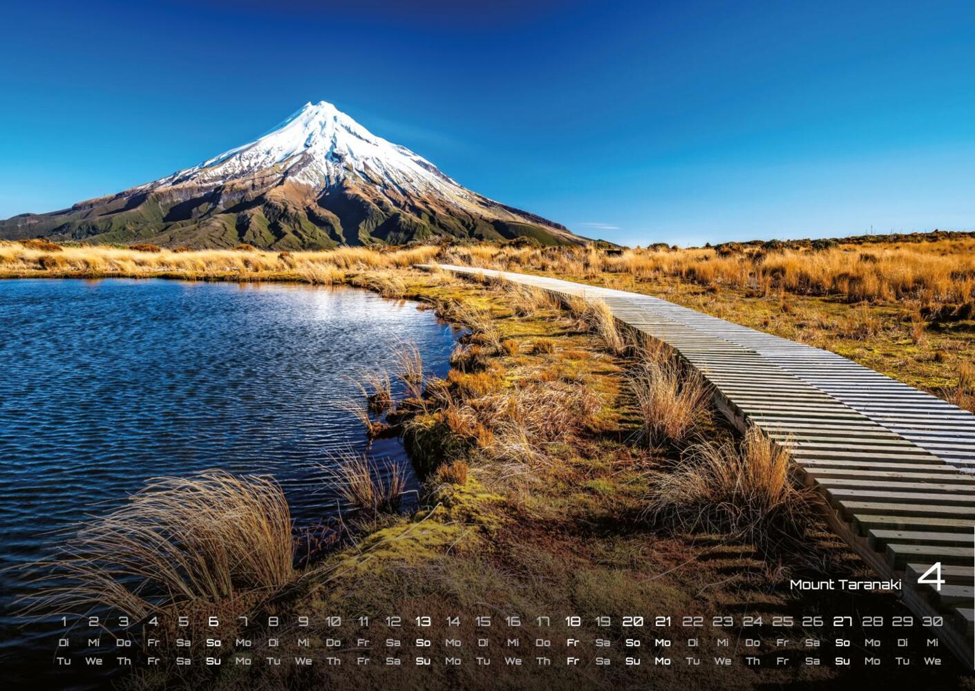 Bild: 9783986734176 | Neuseeland - Das Land der langen weißen Wolke - 2025 - Kalender DIN A2