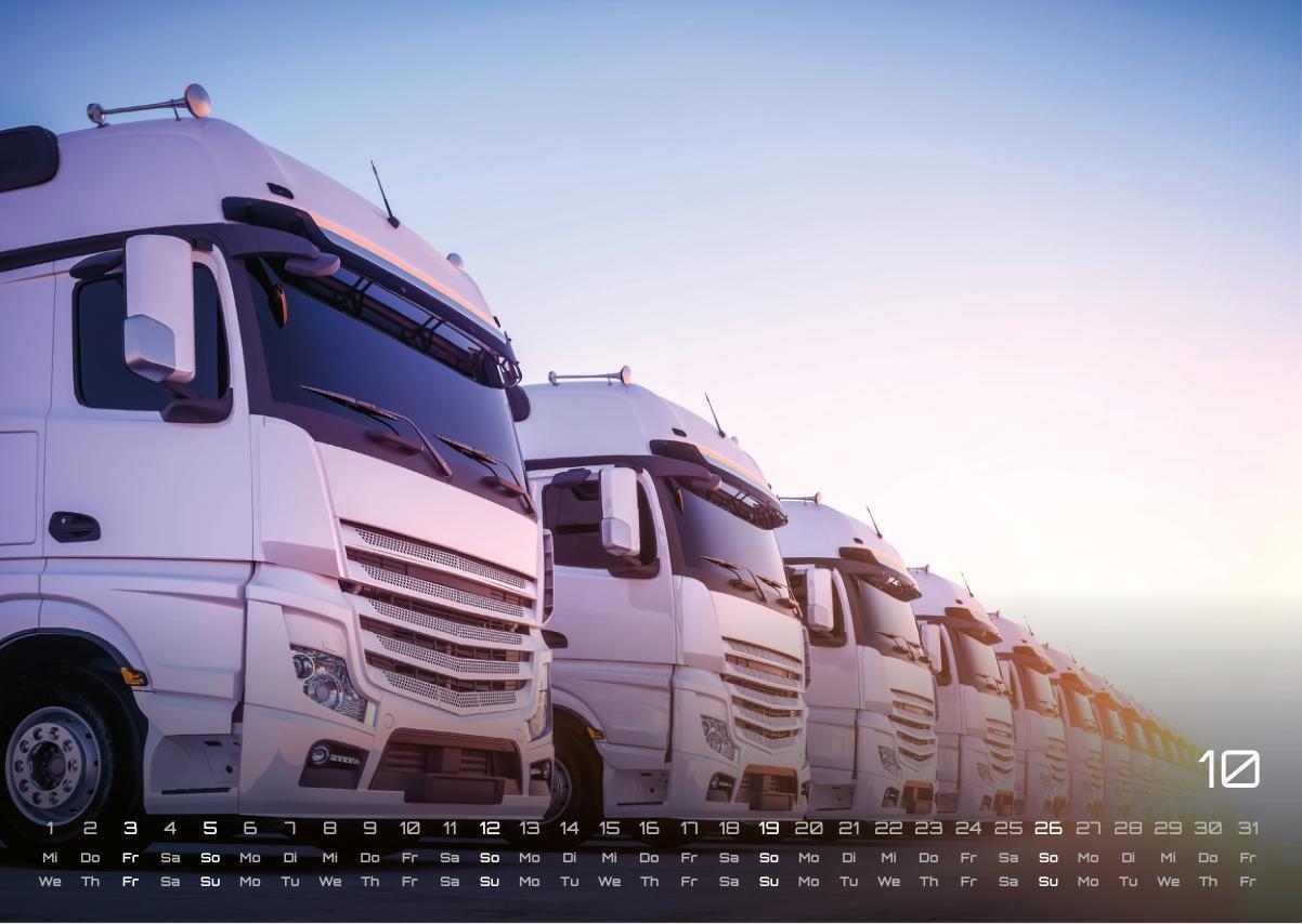 Bild: 9783986734114 | Trucks - Könige der Straße - LKW - 2025 - Kalender DIN A3 | de | 2025