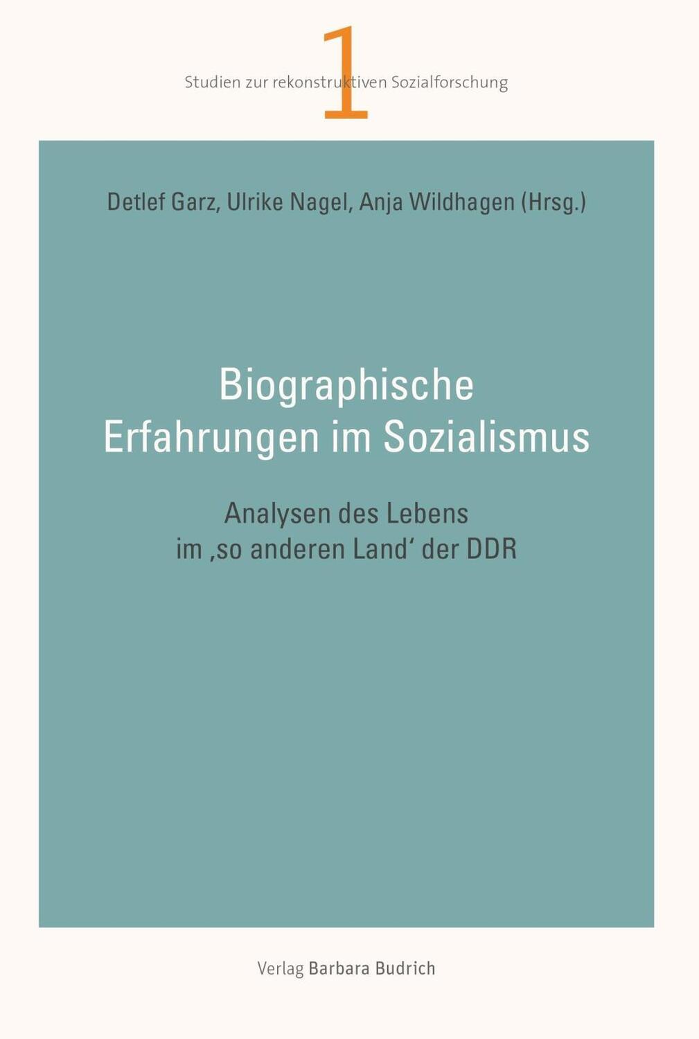Cover: 9783847406556 | Biographische Erfahrungen im Sozialismus | Buch | 267 S. | Deutsch