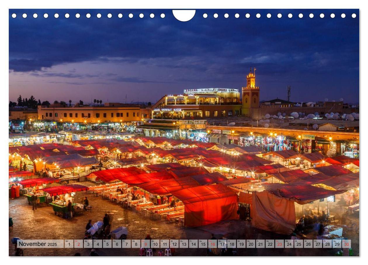 Bild: 9783435477913 | Marokko: Marrakesch, Atlas, Sahara, Fès (Wandkalender 2025 DIN A4...