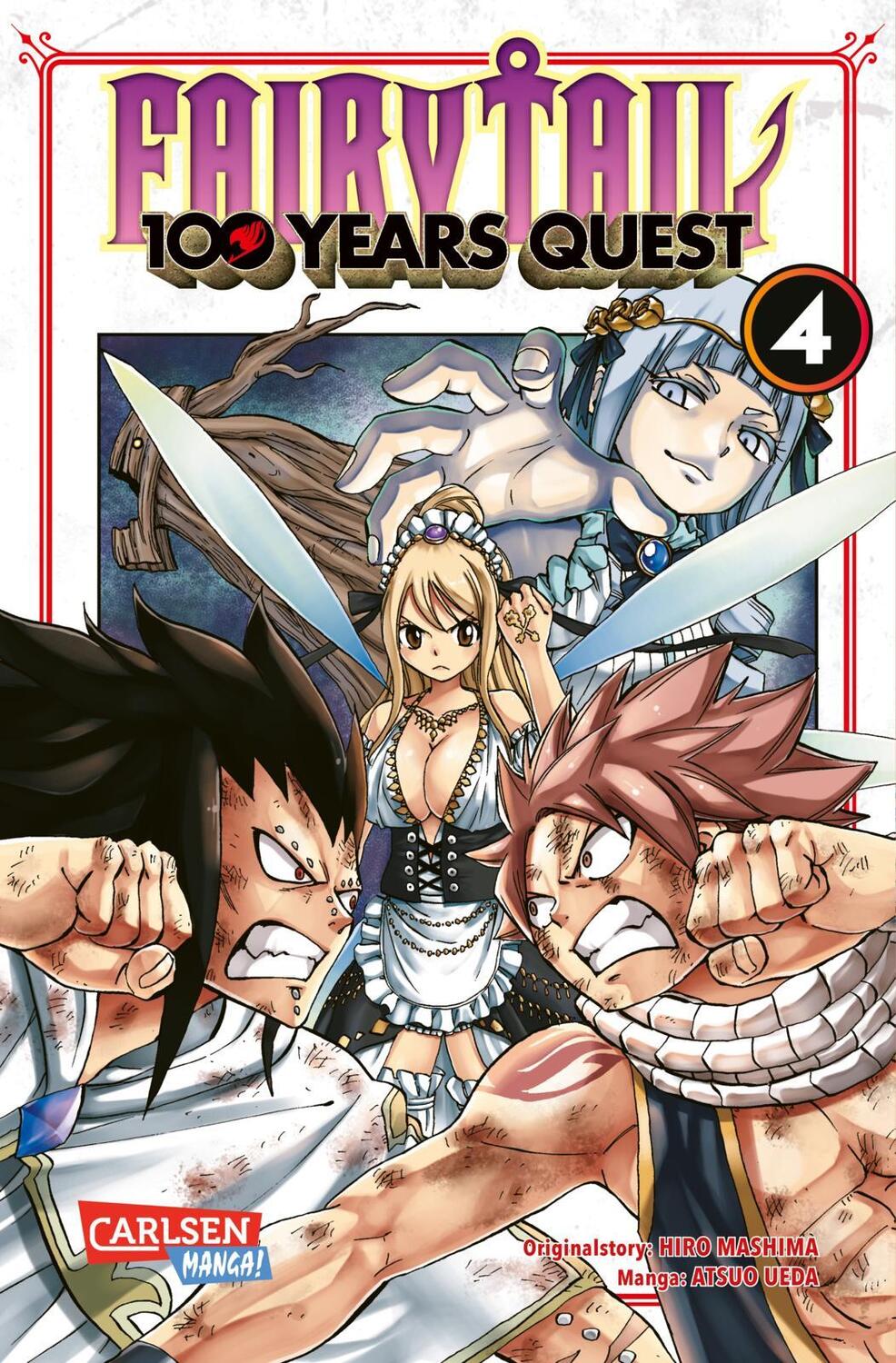 Cover: 9783551769596 | Fairy Tail - 100 Years Quest 4 | Hiro Mashima (u. a.) | Taschenbuch