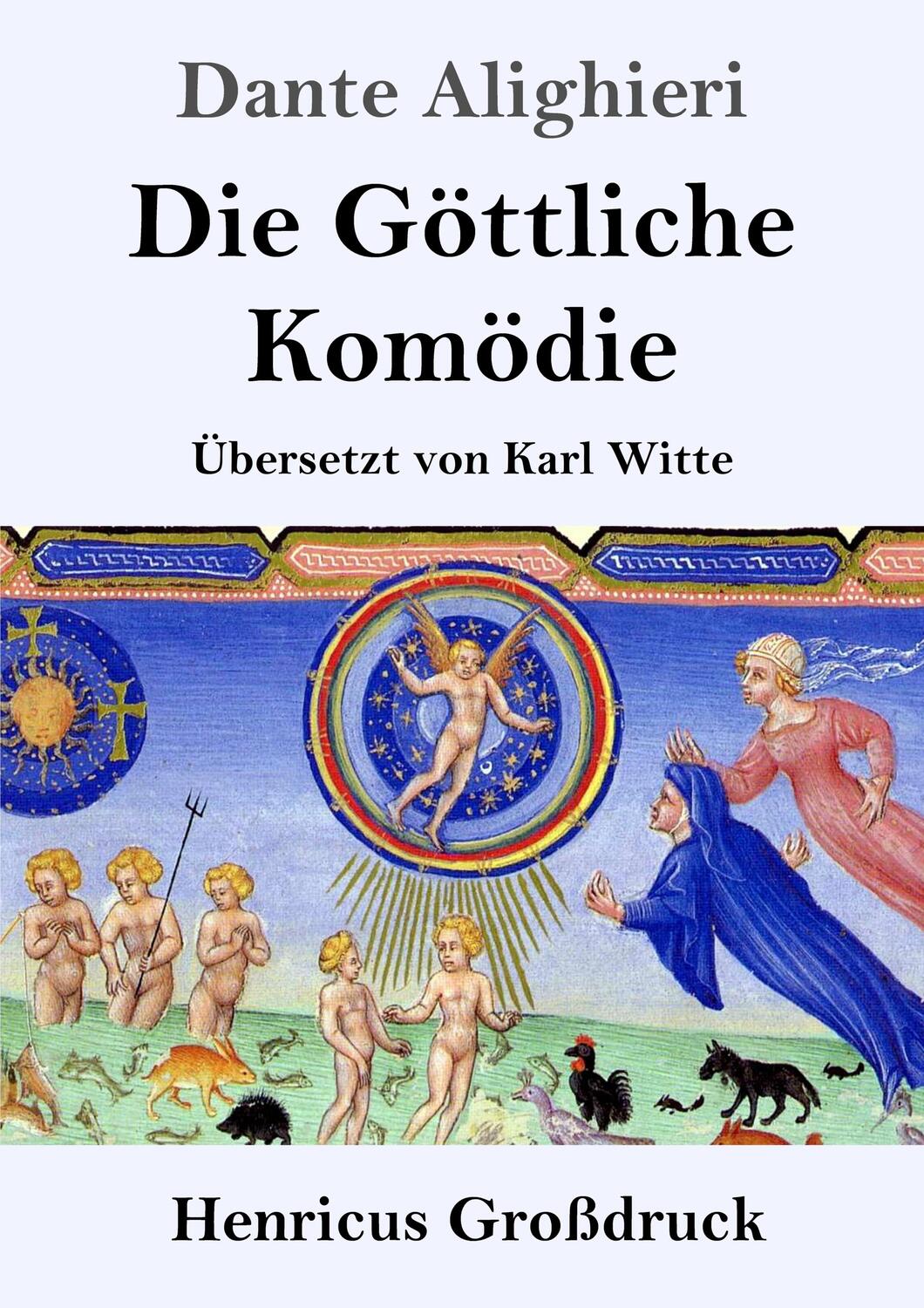 Cover: 9783847828648 | Die Göttliche Komödie (Großdruck) | (La Divina Commedia) | Alighieri