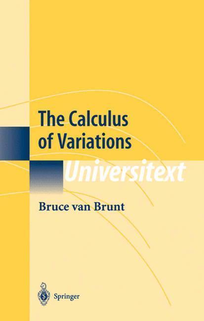 Bild: 9781441923165 | The Calculus of Variations | Bruce van Brunt | Taschenbuch | Paperback