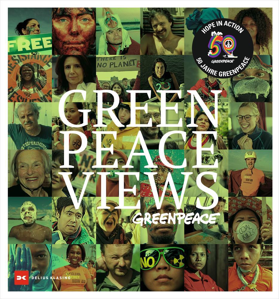 Cover: 9783667122261 | GREENpeace VIEWS | Hope in action - 50 Jahre GREENPEACE | Buch | 2022