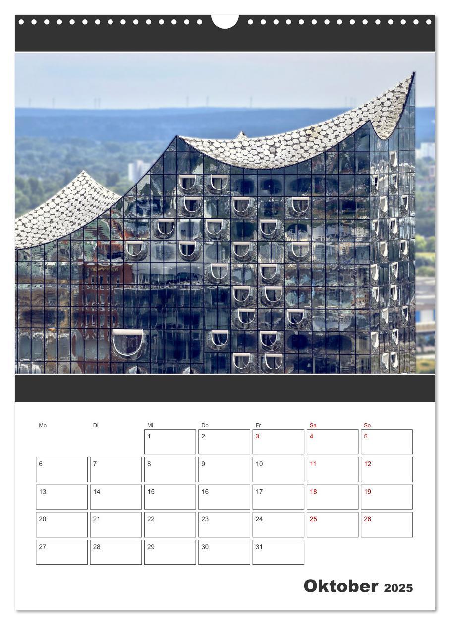 Bild: 9783435857555 | Wahrzeichen Elphi (Wandkalender 2025 DIN A3 hoch), CALVENDO...