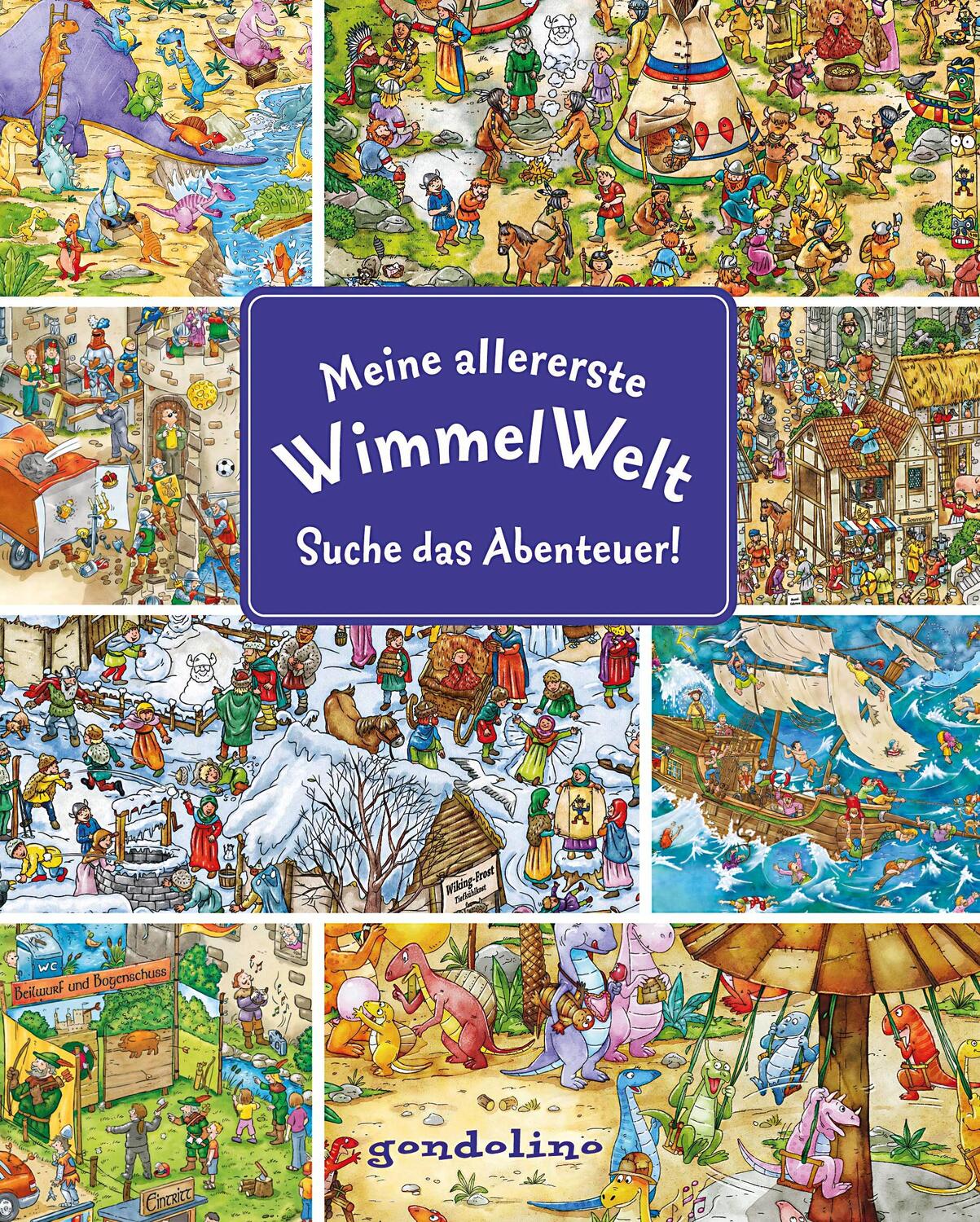 Cover: 9783811234383 | Meine allererste WimmelWelt - Suche das Abenteuer! | Buch | Deutsch