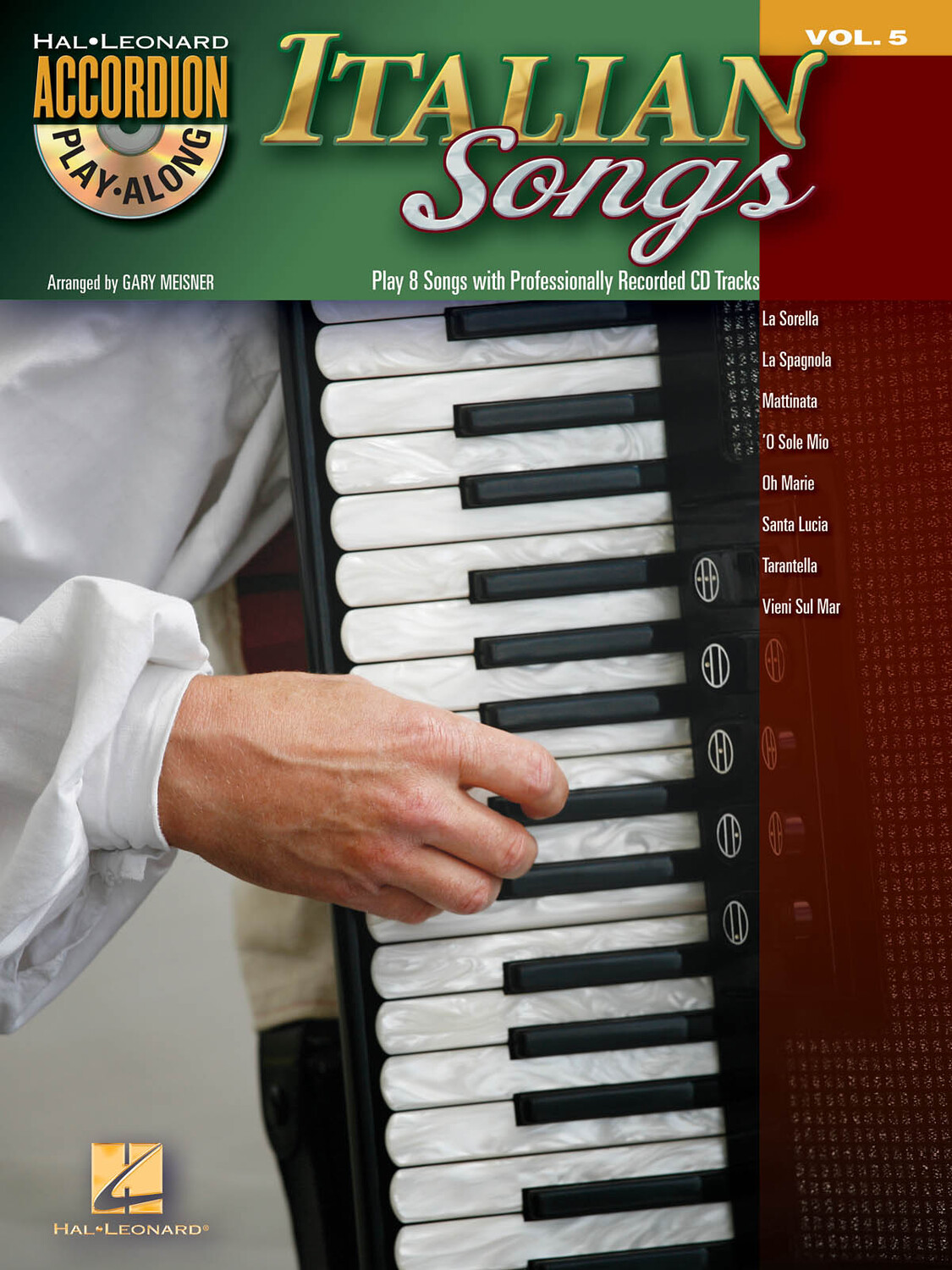 Cover: 884088668105 | Italian Songs | Accordion Play-Along | Buch + CD | 2012 | Hal Leonard