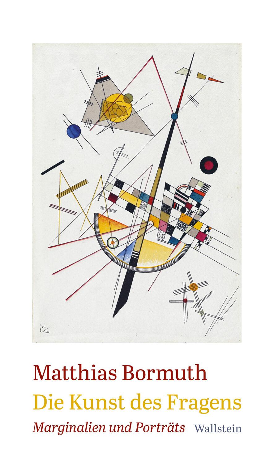 Cover: 9783835353916 | Die Kunst des Fragens | Marginalien und Porträts | Matthias Bormuth