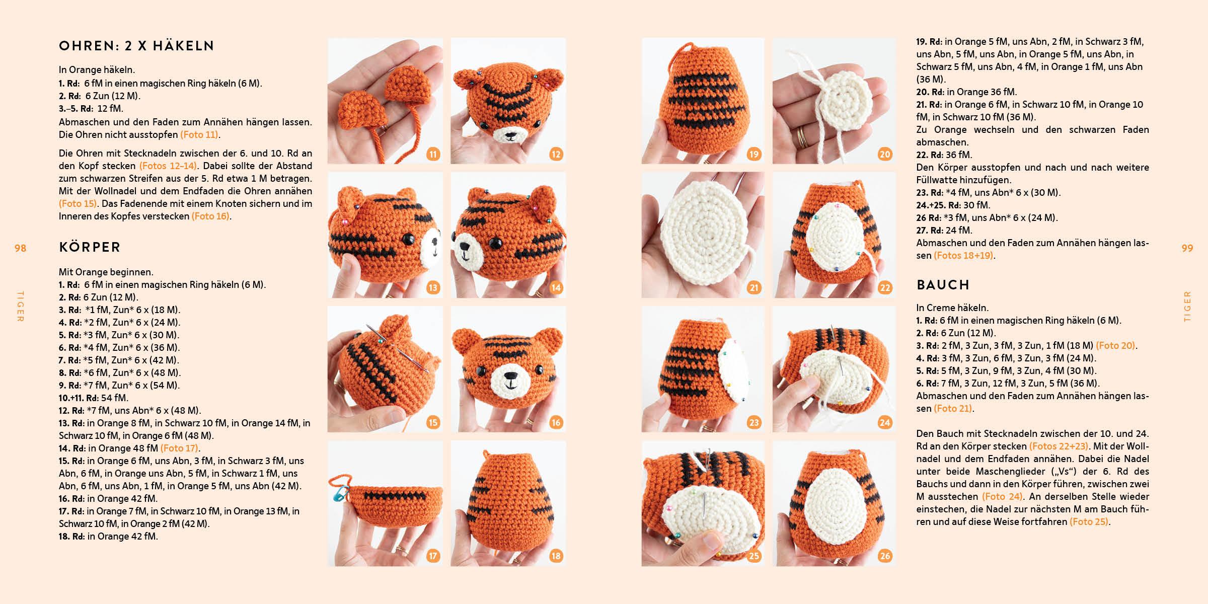 Bild: 9783745920284 | Mein Amigurumi-Abenteuer - Tiere häkeln | Lauren Espy | Taschenbuch