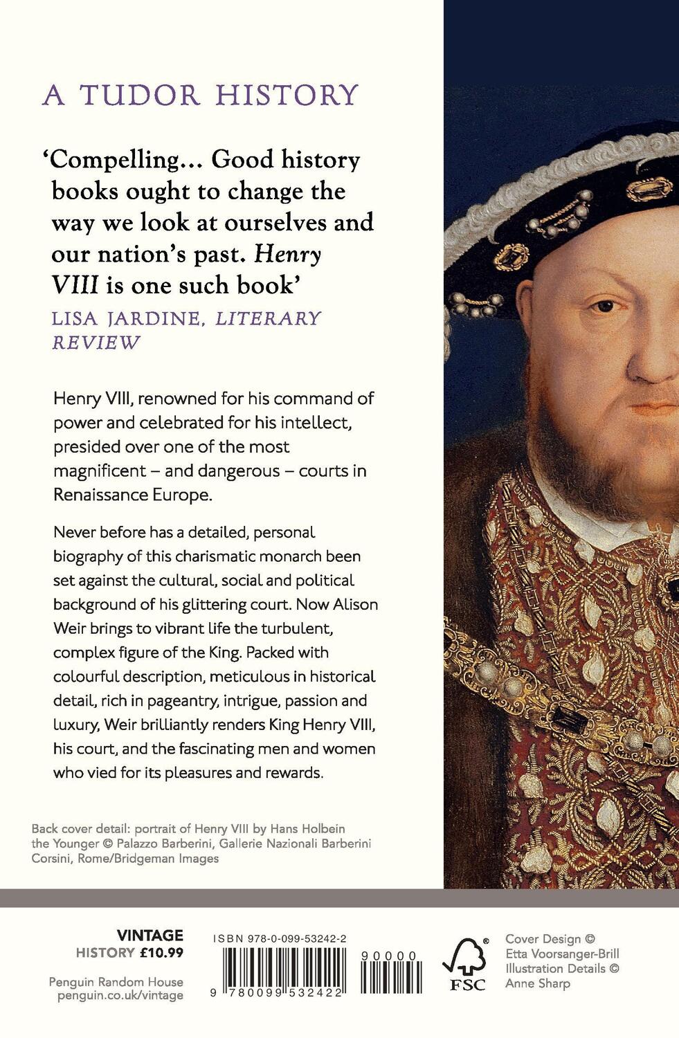 Rückseite: 9780099532422 | Henry VIII | King and Court | Alison Weir | Taschenbuch | Englisch