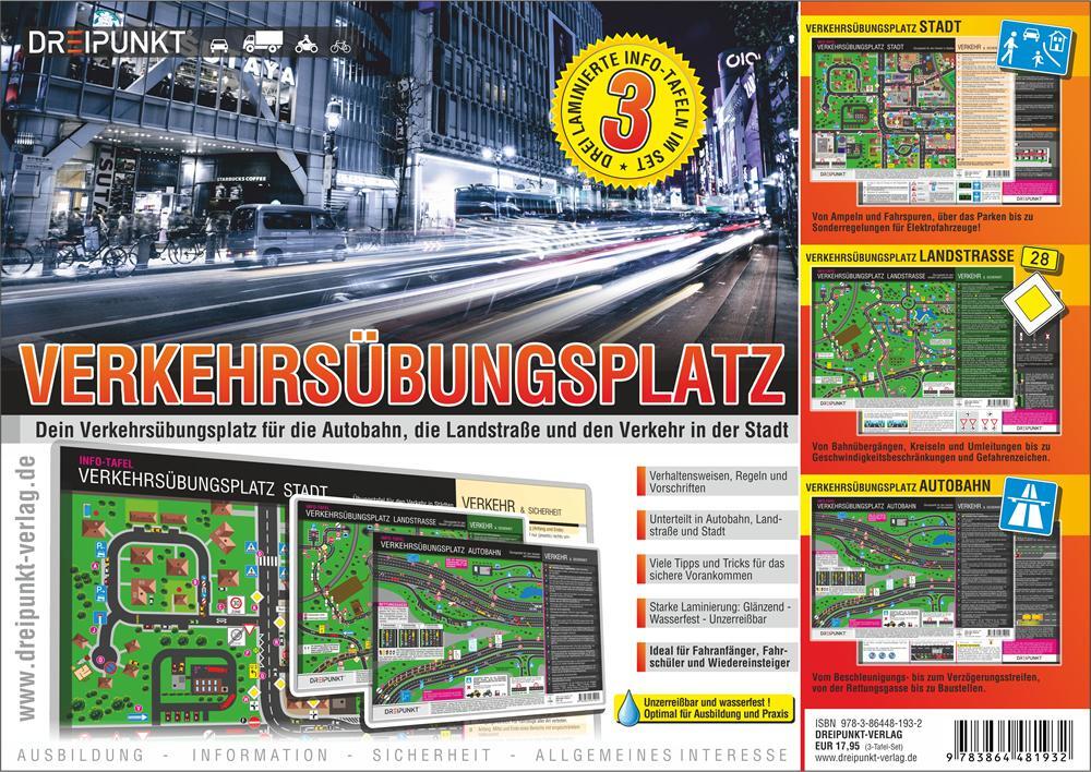 Cover: 9783864481932 | Info-Tafel-Set Verkehrsübungsplatz | Michael Schulze | Stück | 6 S.