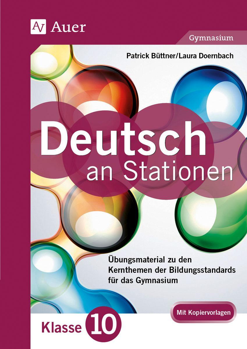 Cover: 9783403077275 | Deutsch an Stationen 10 Gymnasium | Patrick Büttner (u. a.) | Deutsch