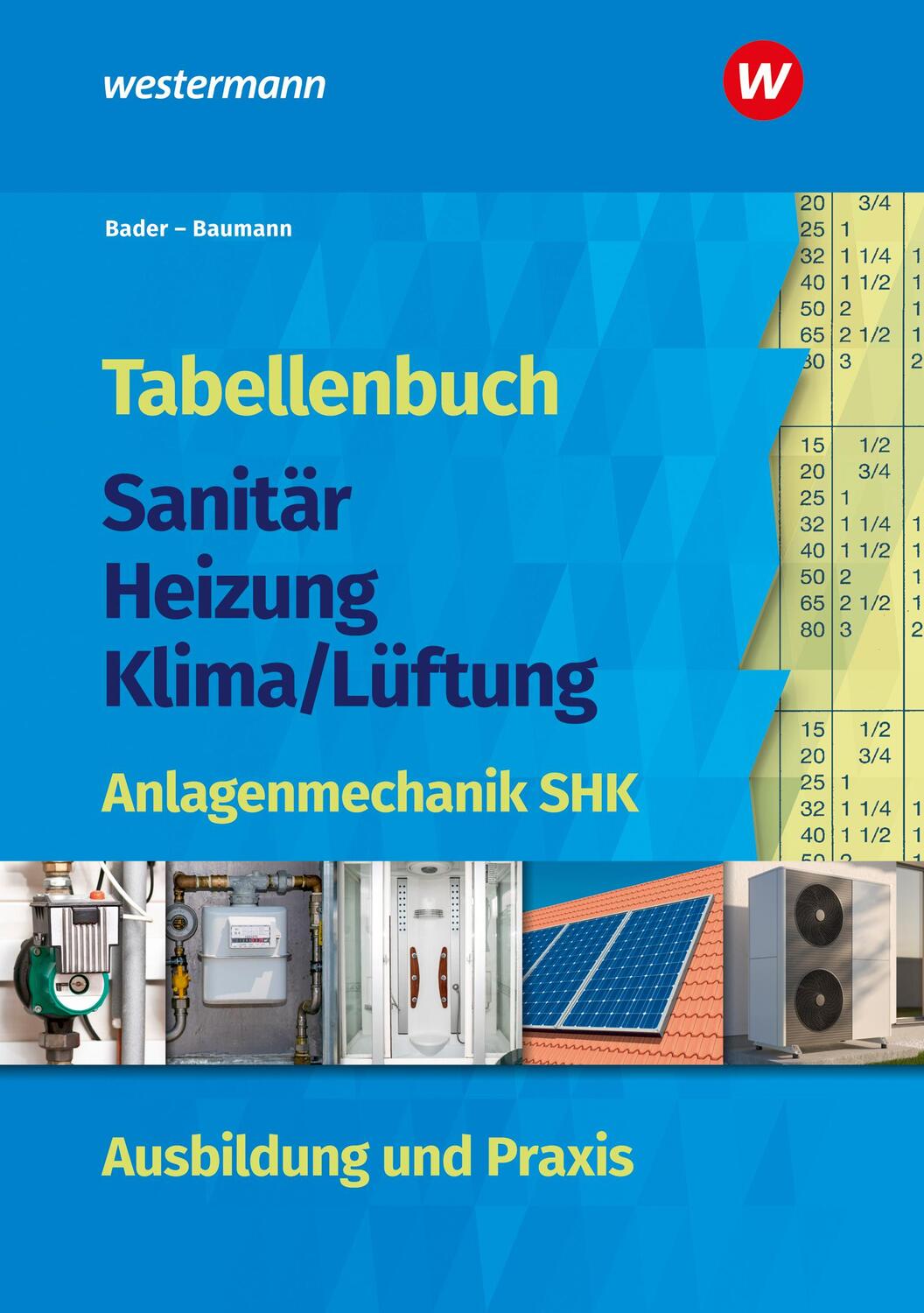 Cover: 9783427740322 | Tabellenbuch Sanitär-Heizung-Klima/Lüftung | Rolf Bader (u. a.) | Buch