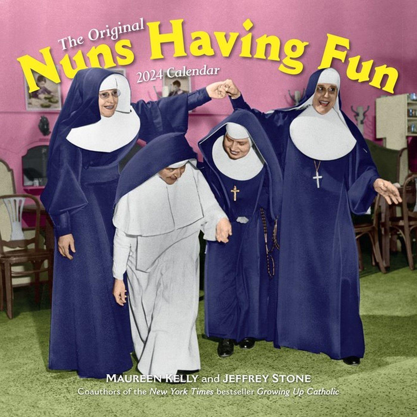 Cover: 9781523519057 | Nuns Having Fun Wall Calendar 2024 | Maureen Kelly (u. a.) | Kalender