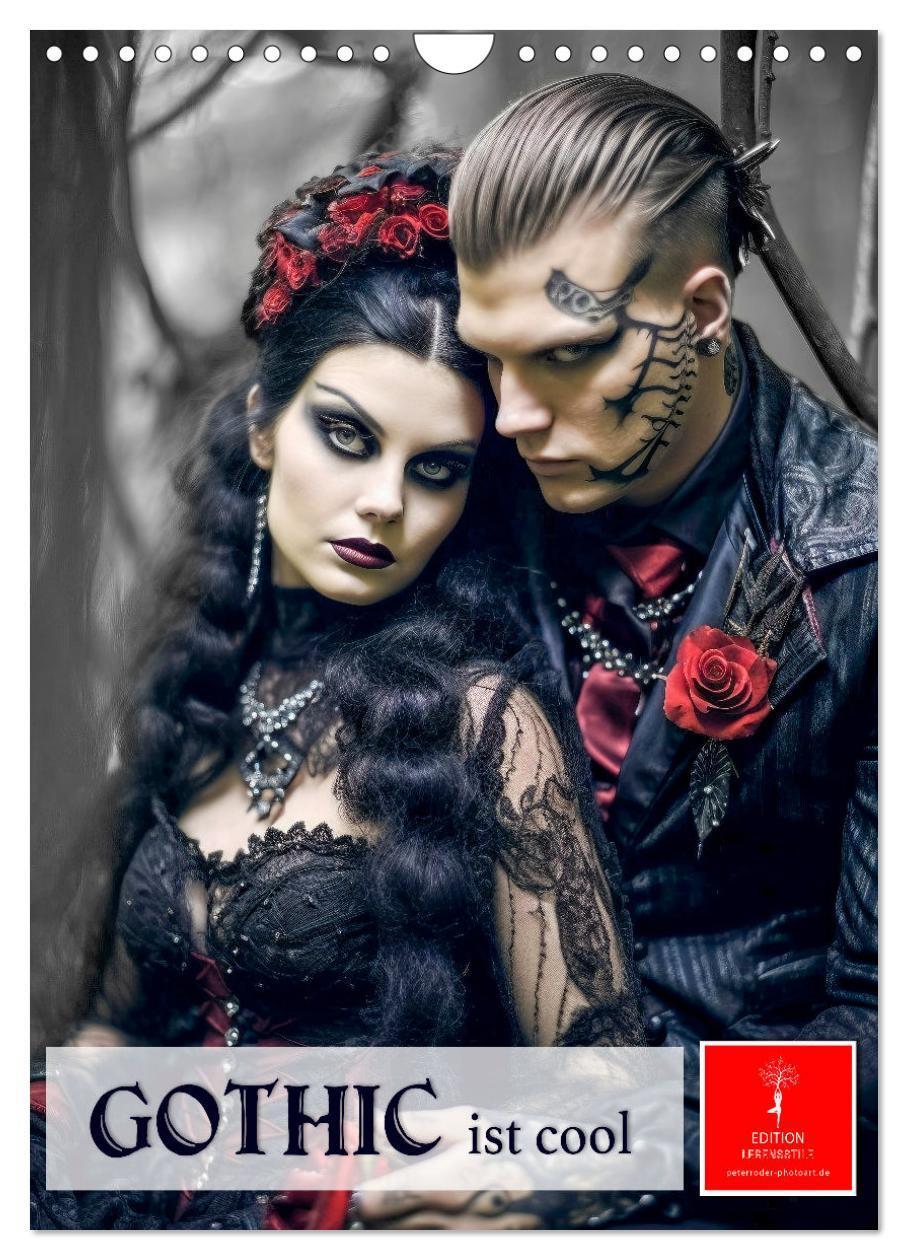 Cover: 9783383653629 | Gothic ist cool (Wandkalender 2024 DIN A4 hoch), CALVENDO...