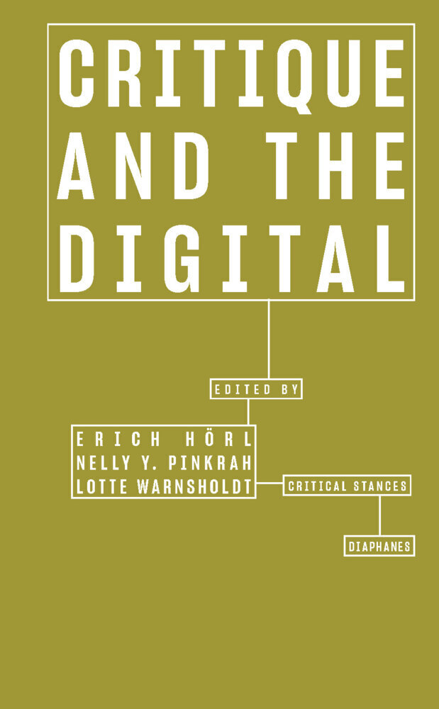 Cover: 9783035802429 | Critique and the Digital | Erich Hörl (u. a.) | Taschenbuch | Englisch