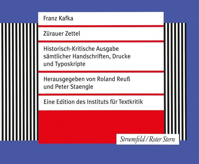 Cover: 9783835337039 | Zürauer Zettel, 109 Teile | Faksimile-Edition | Franz Kafka | Buch